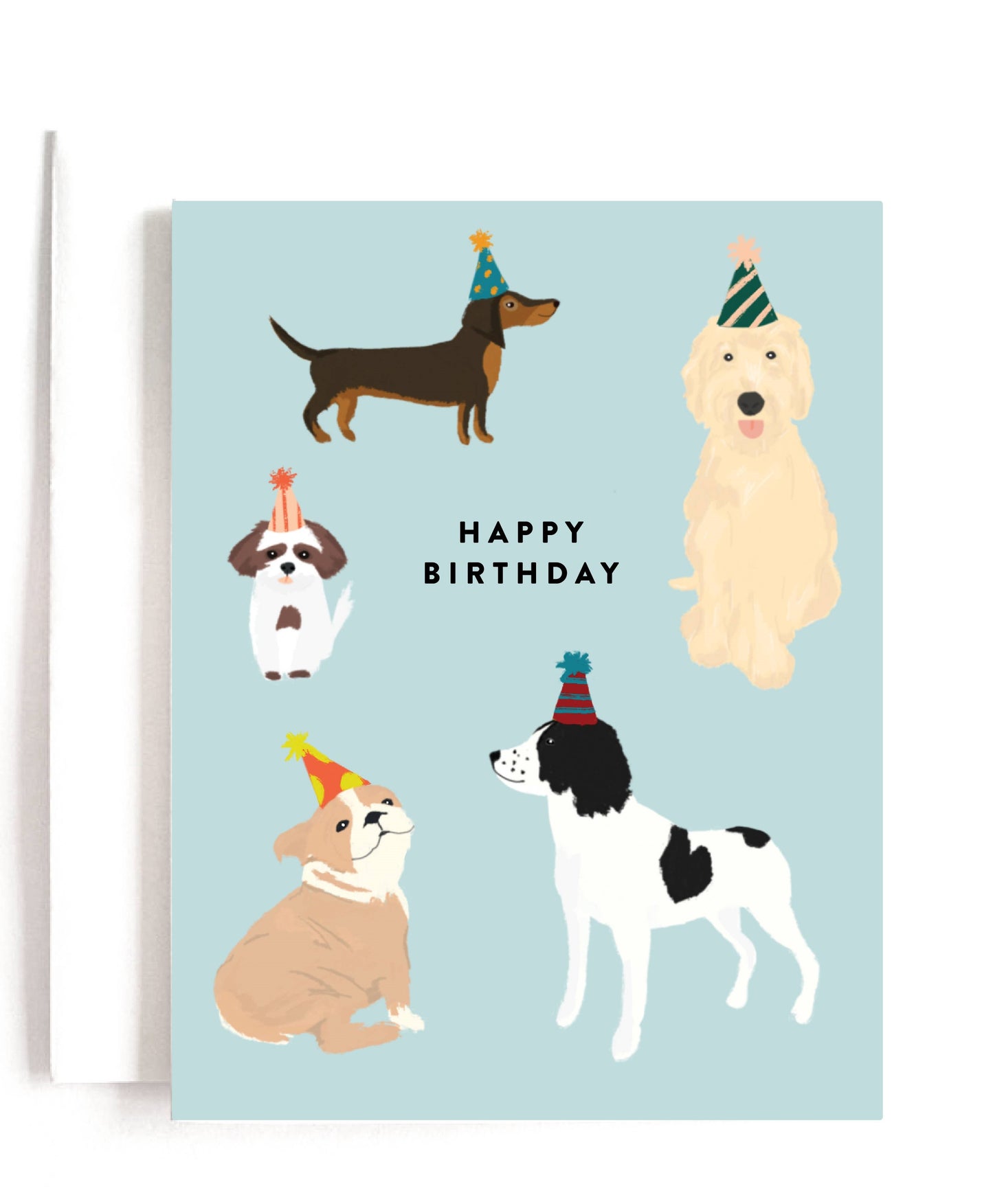 Party Dogs Birthday Card
