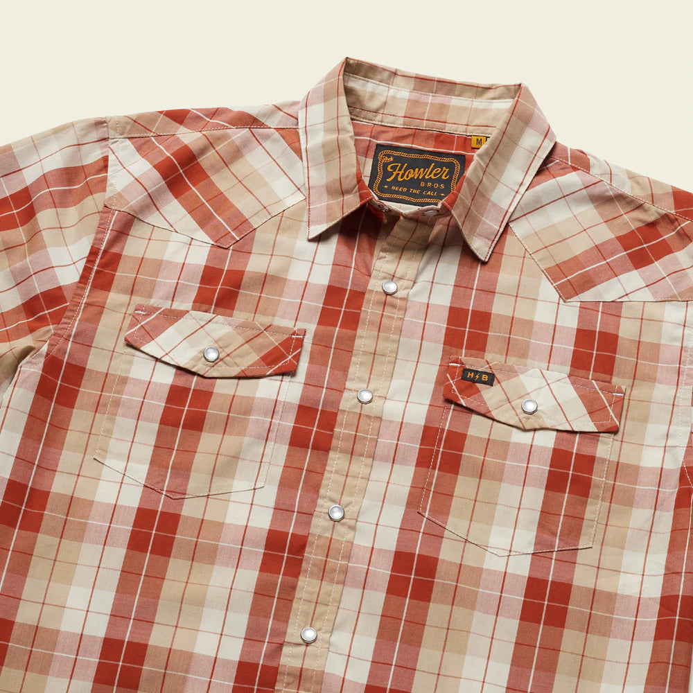 H Bar Snapshirt - Roberts Plaid