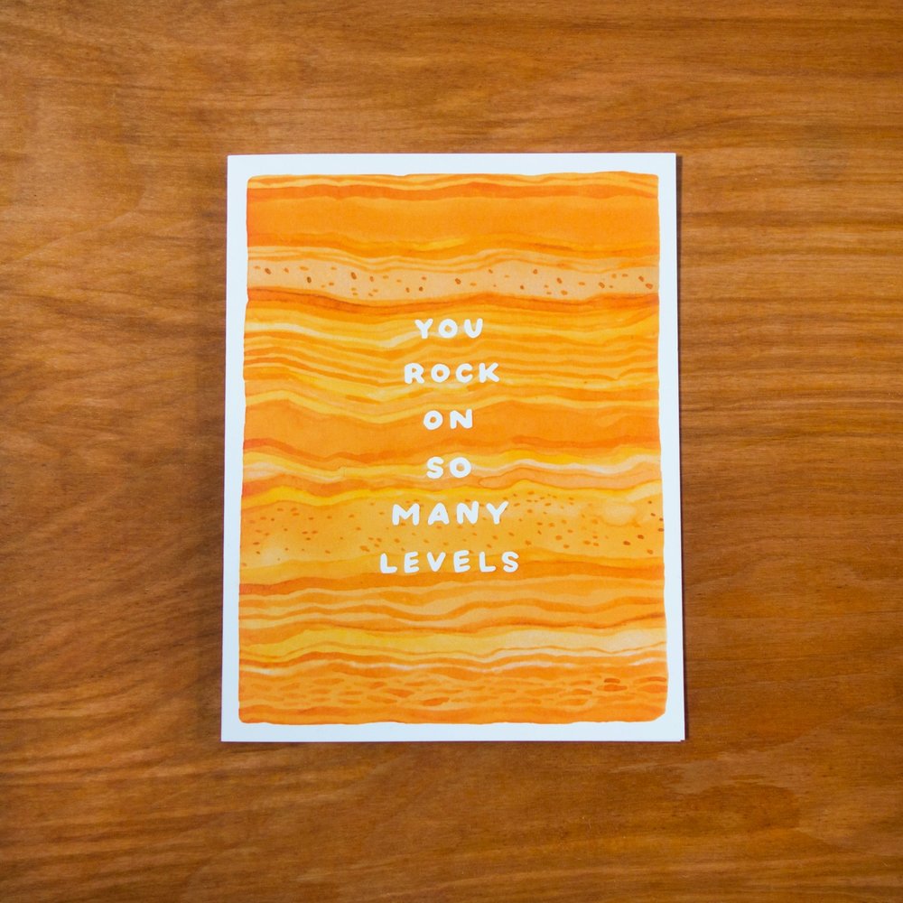 You Rock Greeting Card