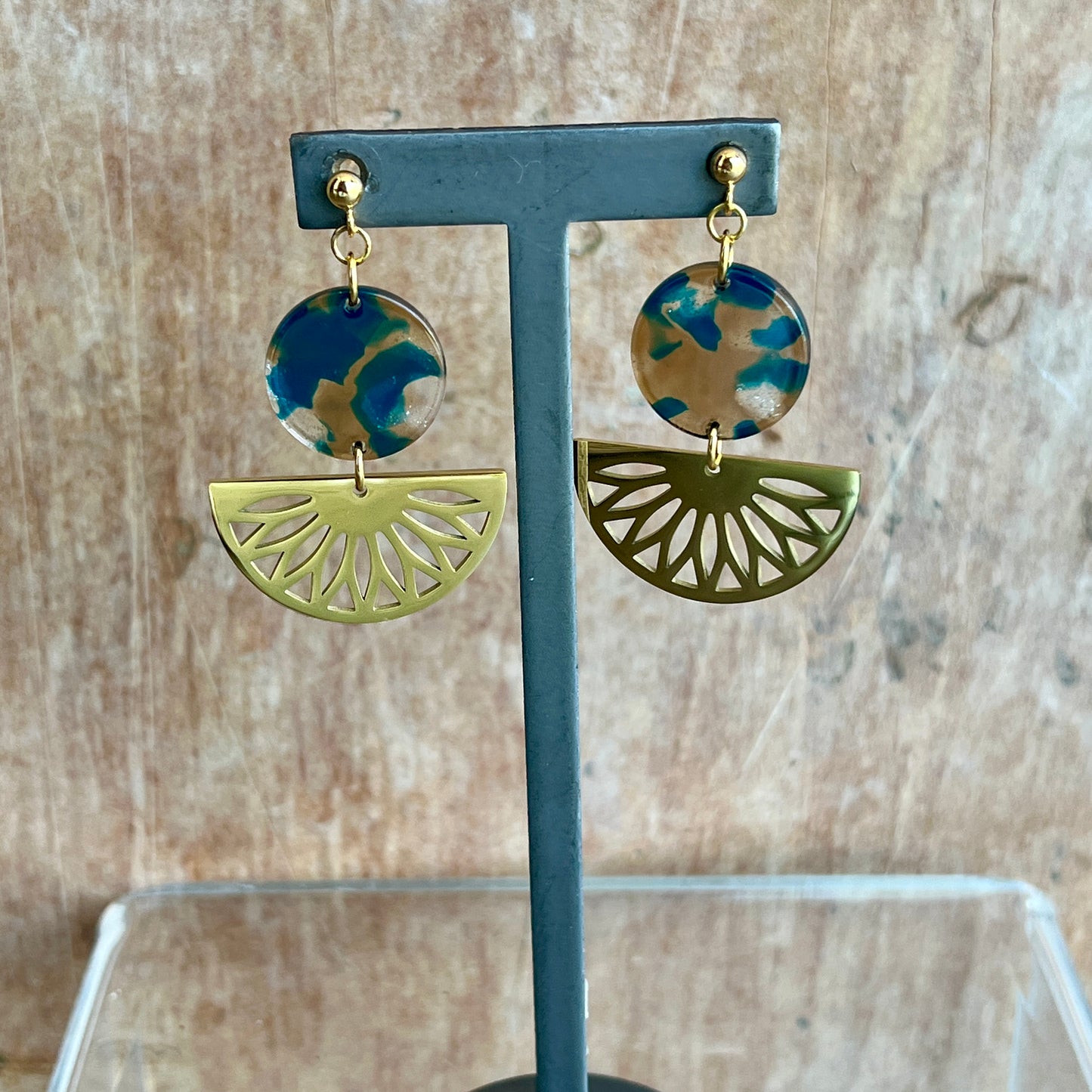 Petal Moon Earrings