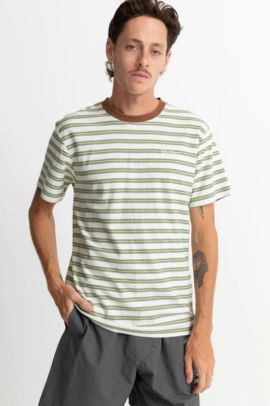 Everyday Stripe T-Shirt - Olive