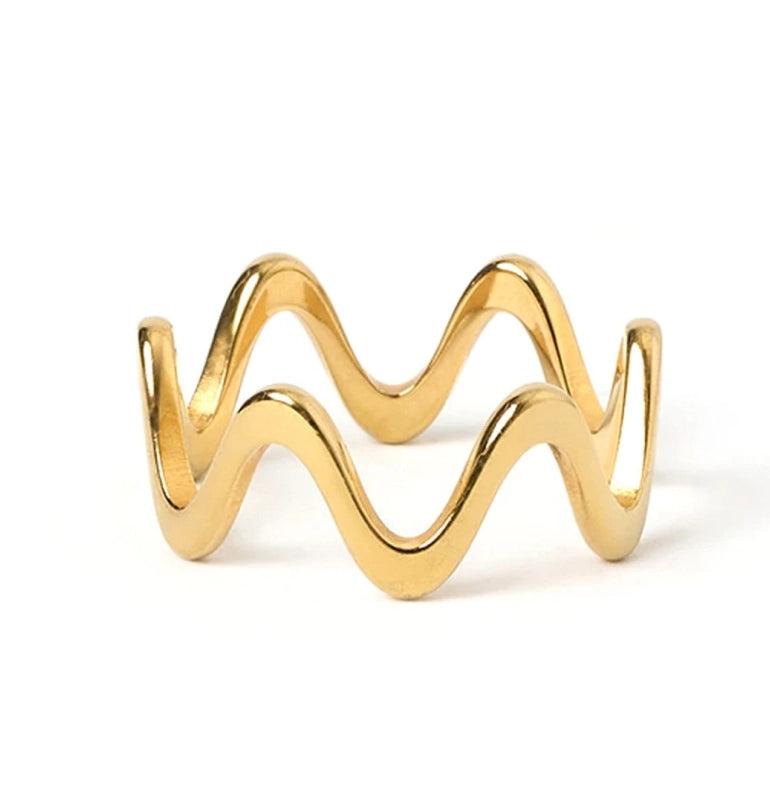 Wave Stacking Ring