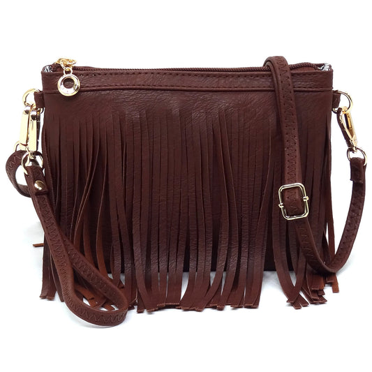 Western Fringe Clutch Cross Body