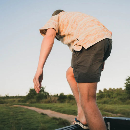 Westside Day Shorts in Charcoal