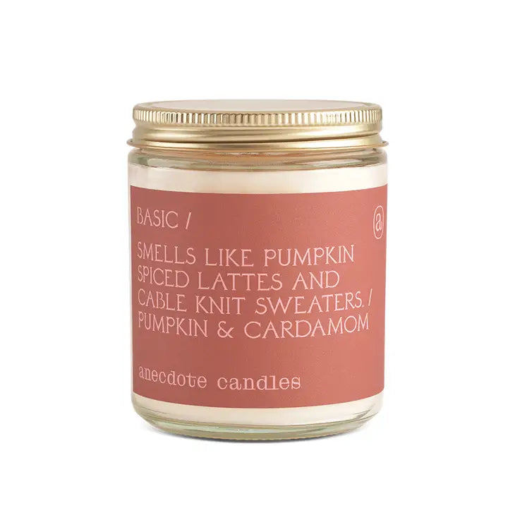 Basic (Pumpkin & Cardamom) Candle
