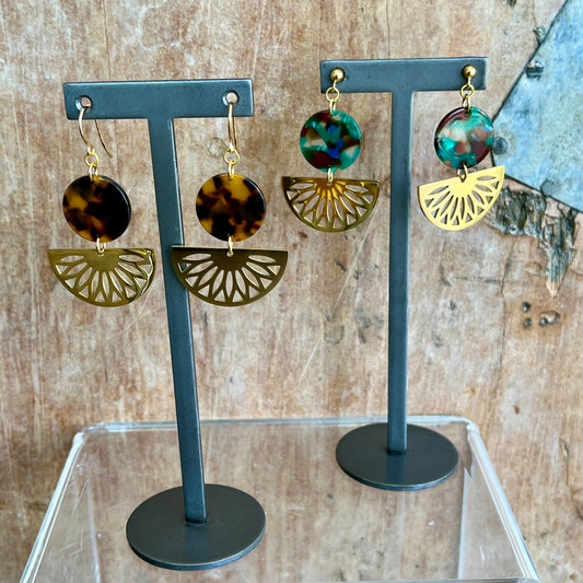 Petal Moon Earrings