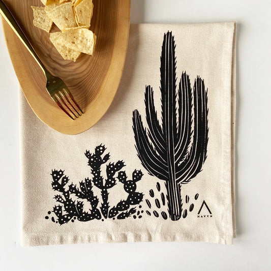 2 Cacti Tea Towel