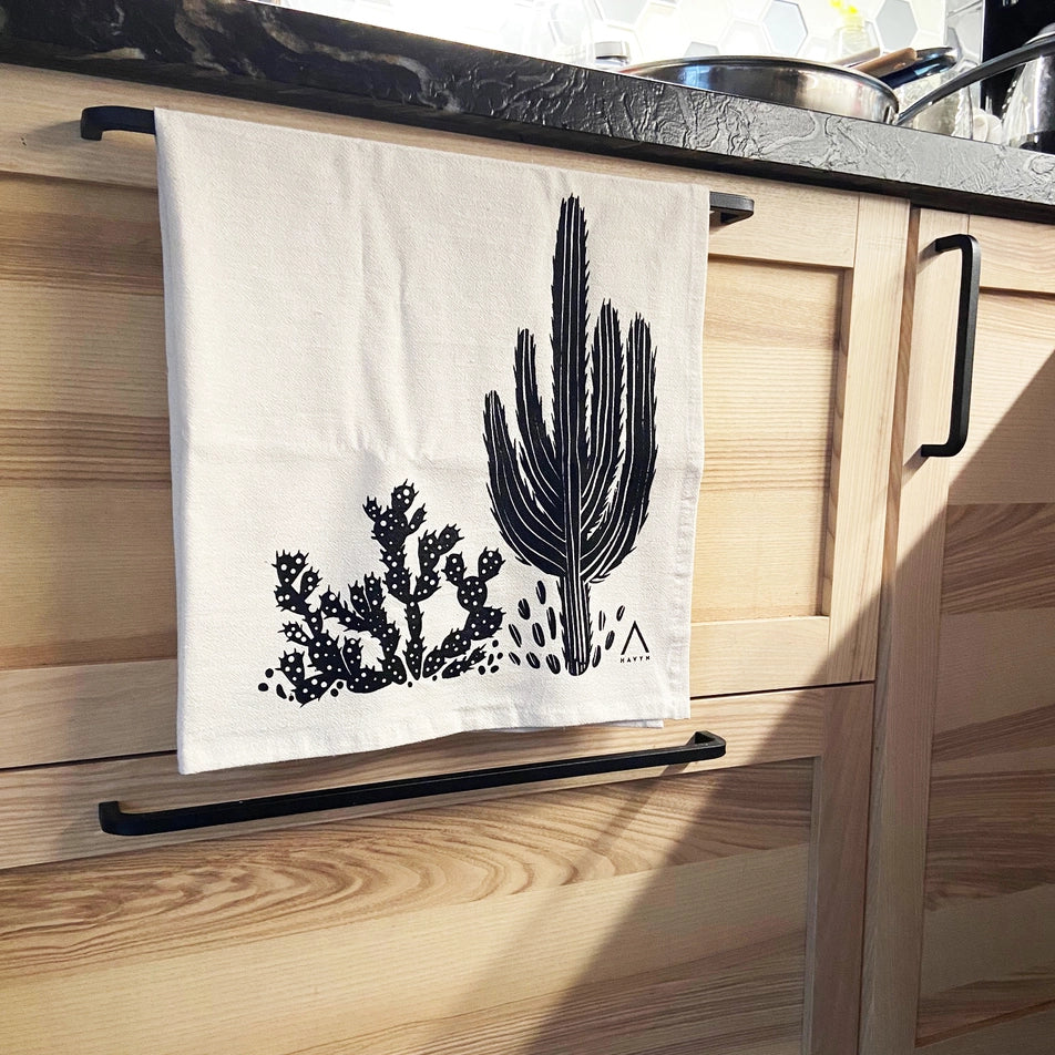 2 Cacti Tea Towel