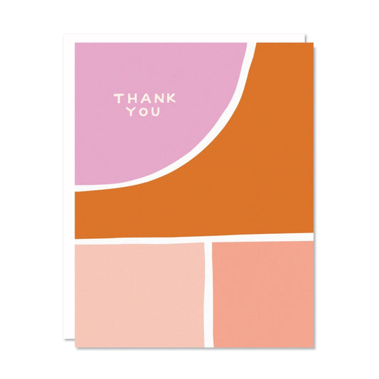Stained Glass Thank You Card