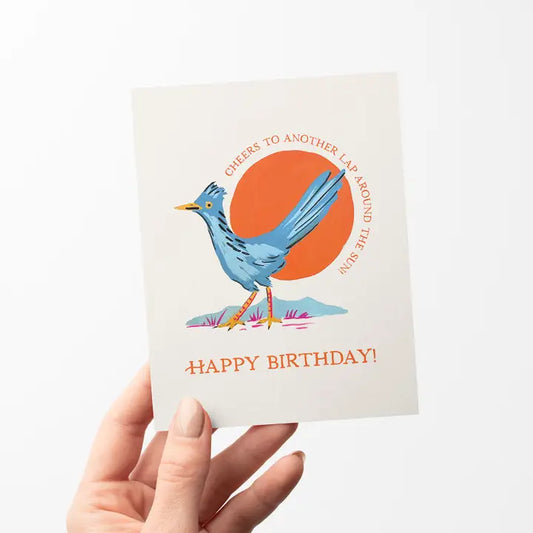 Roadrunner Birthday Greeting Card