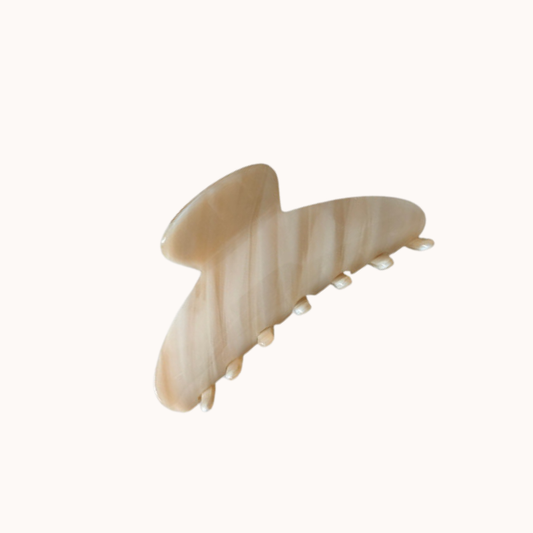 Big Crescent Claw Clip - Blonde