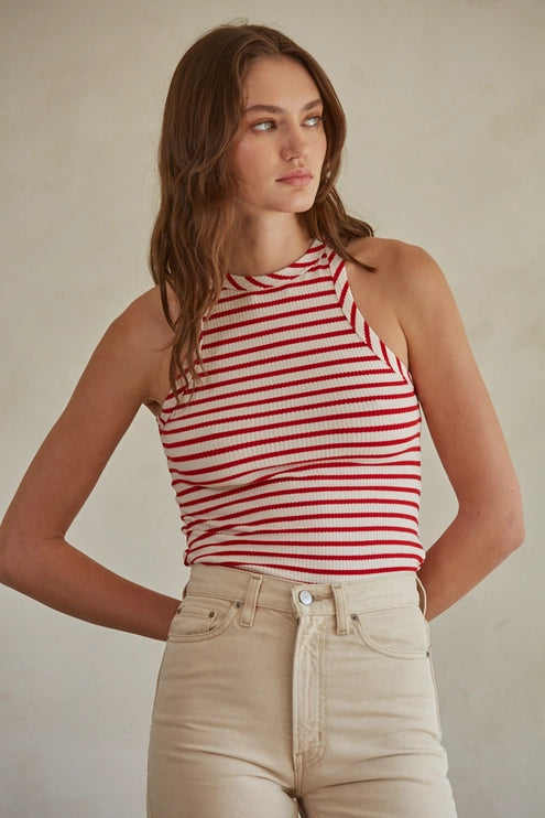 Carly Striped Tank Top