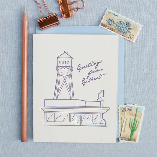 Greetings from Gilbert Card