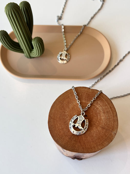 Cowboy Boots Necklace