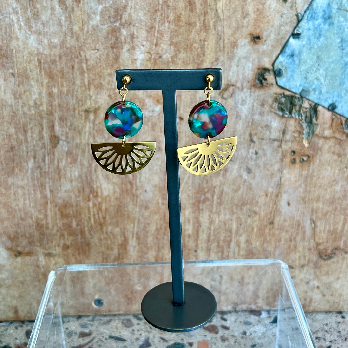 Petal Moon Earrings