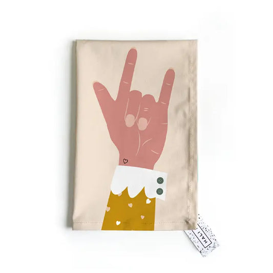 Rock On! Tea Towel