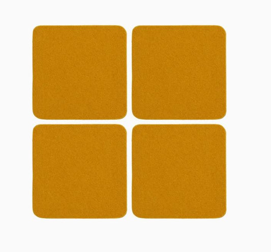Bierfilzl Merino Wool Felt Coasters - set of 4