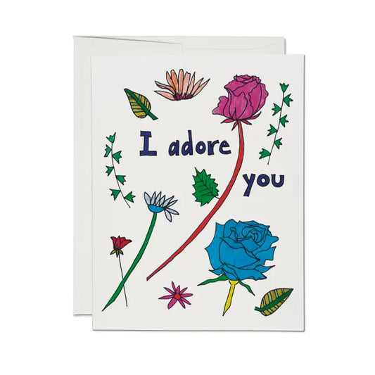 Adored Greeting Card