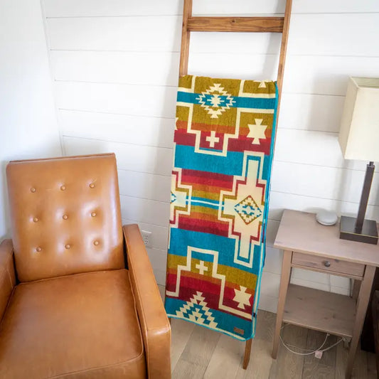 Andean Alpaca Wool Blanket - Santa Fe