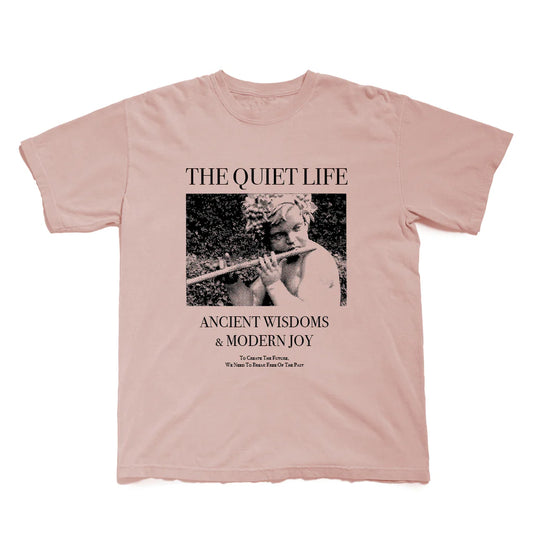 Ancient Wisdom Modern Joy T - Peach