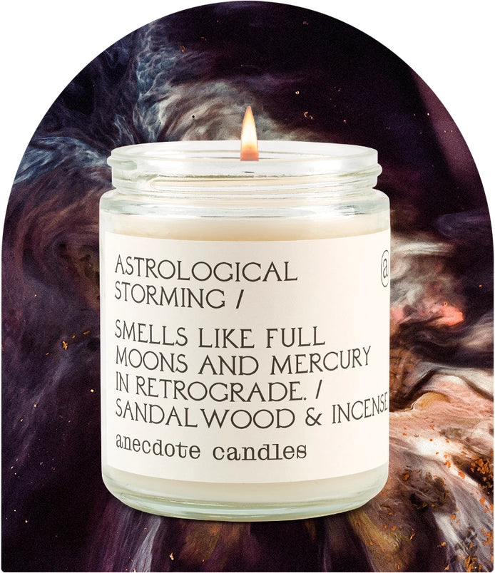 Astrological Storming (Sandalwood & Incense) Candle