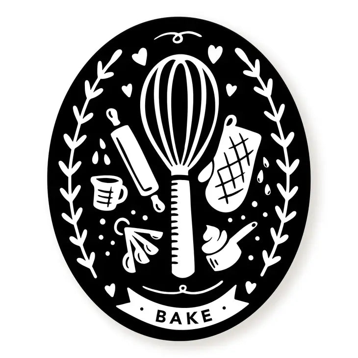 Baker's Club Bake Vinyl Sticker