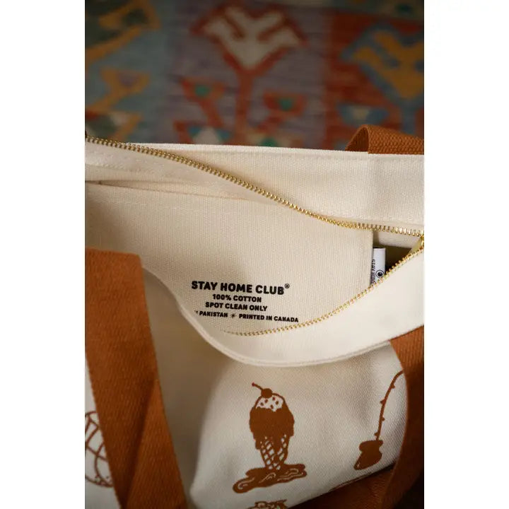 Been Better Icons Big Zip Tote
