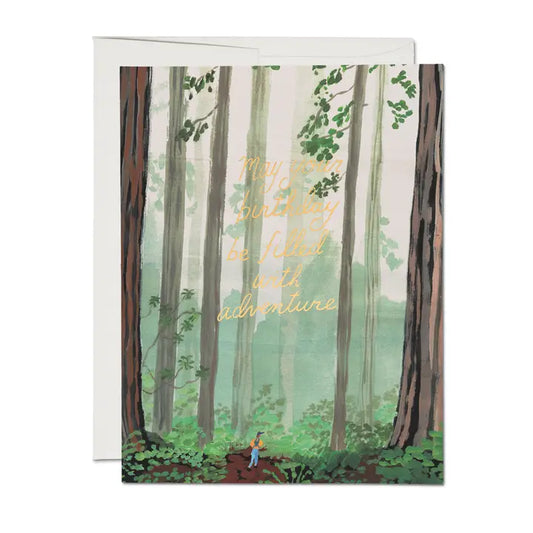 Birthday Adventure Birthday Greeting Card