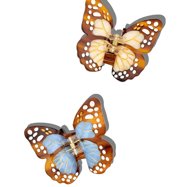 Large Monarch Butterfly Claw Clip