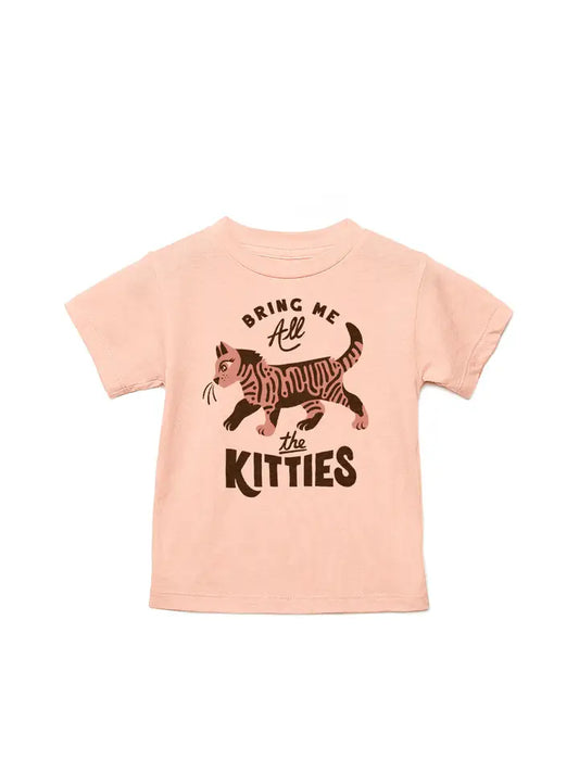 Bring Me All the Kitties Kids Tee