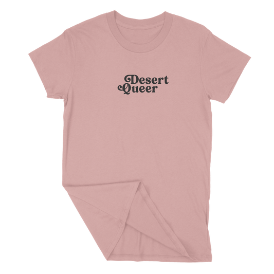Desert Queer Tee in Desert Sand Pink
