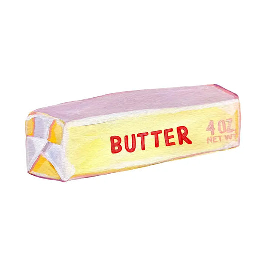 Butter Art Print 8x10"