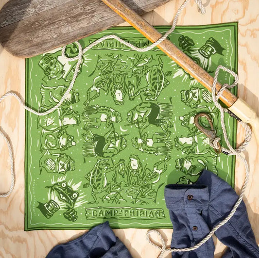 Camp Phibian Bandana