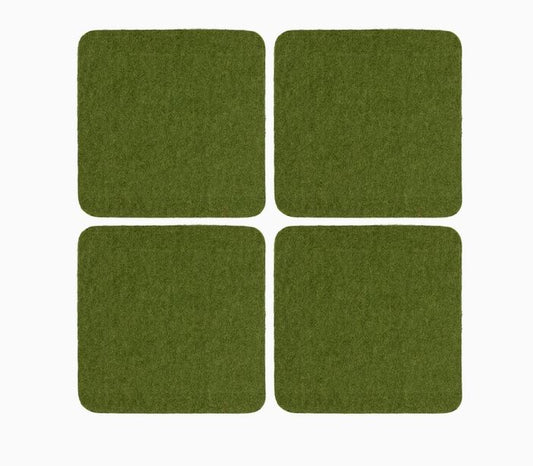 Bierfilzl Merino Wool Felt Coasters - set of 4