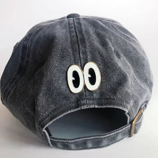 Cartoon Eyes Glow in the Dark Pin