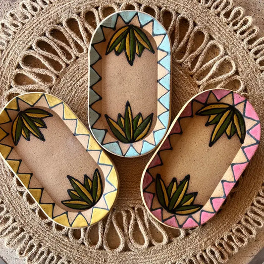 Ceramic Agave Trinket Dish