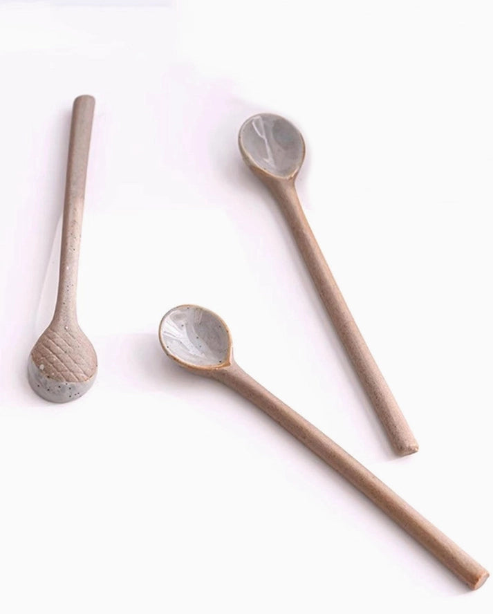 Ceramic Long Mixing Spoon