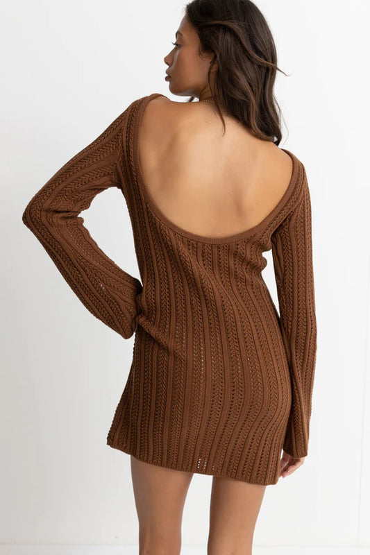 Charlize Long Sleeve Knit Dress