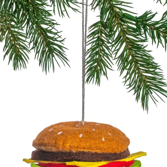 Cheeseburger Ornament