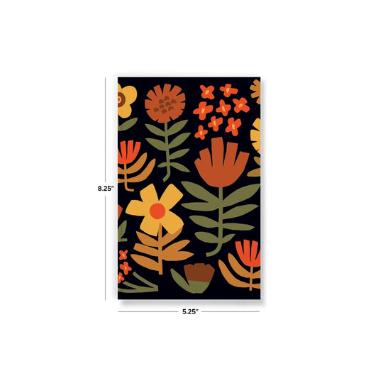 Chunky Flowers Classic Layflat Notebook