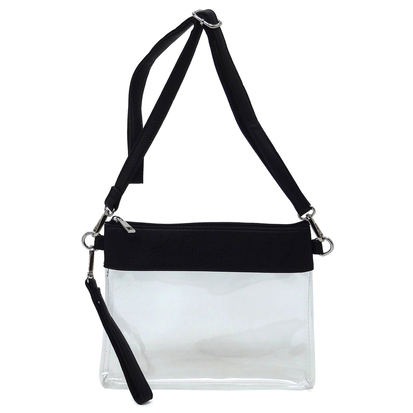 Clear Clutch Crossbody Bag, More Colors