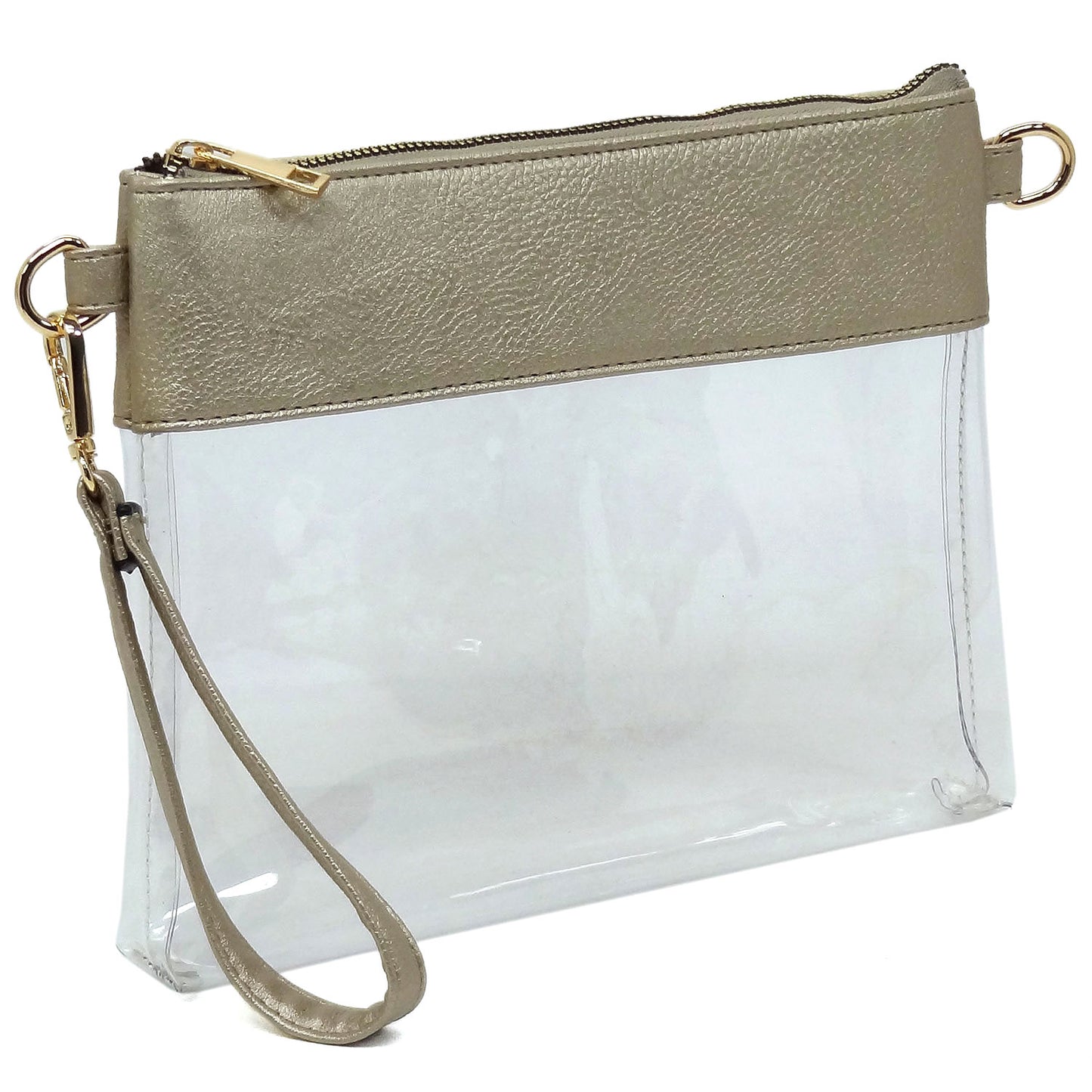 Clear Clutch Crossbody Bag, More Colors