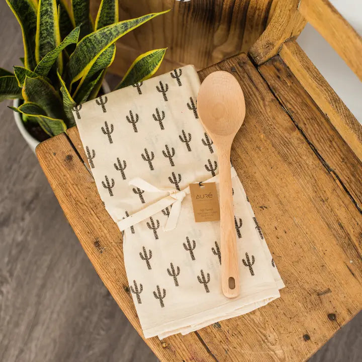 Cotton Saguaro Tea Towel