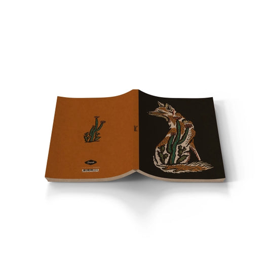 Coyote Mirage Kraft Layflat Notebook
