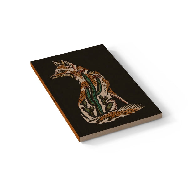 Coyote Mirage Kraft Layflat Notebook