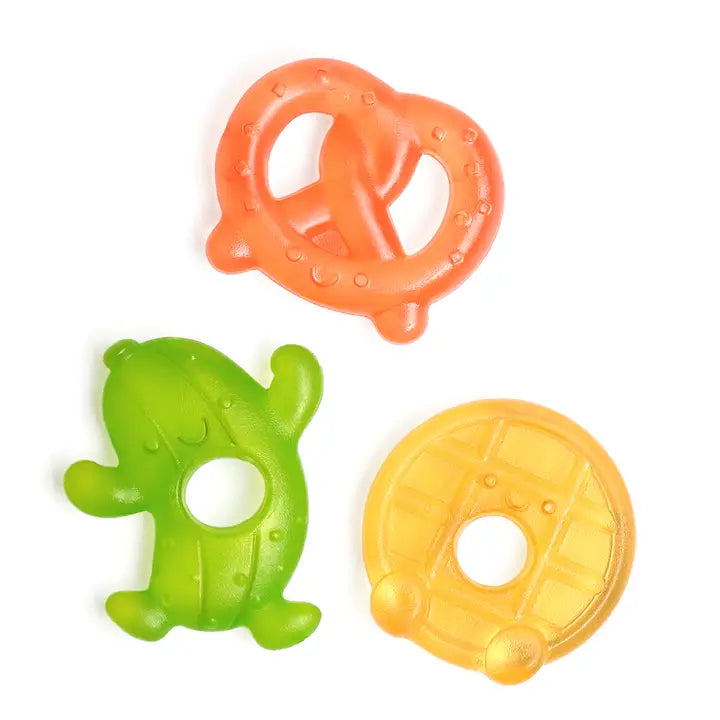Silly Foods Cutie Cooler Teethers (3-pack)