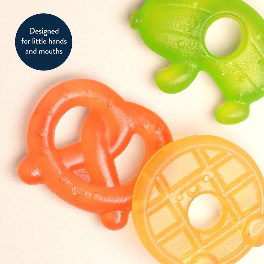 Silly Foods Cutie Cooler Teethers (3-pack)