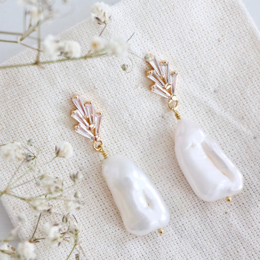 Baroque Pearl Earrings