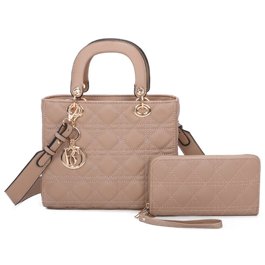 Quilted Top Handle 2-in-1 Satchel