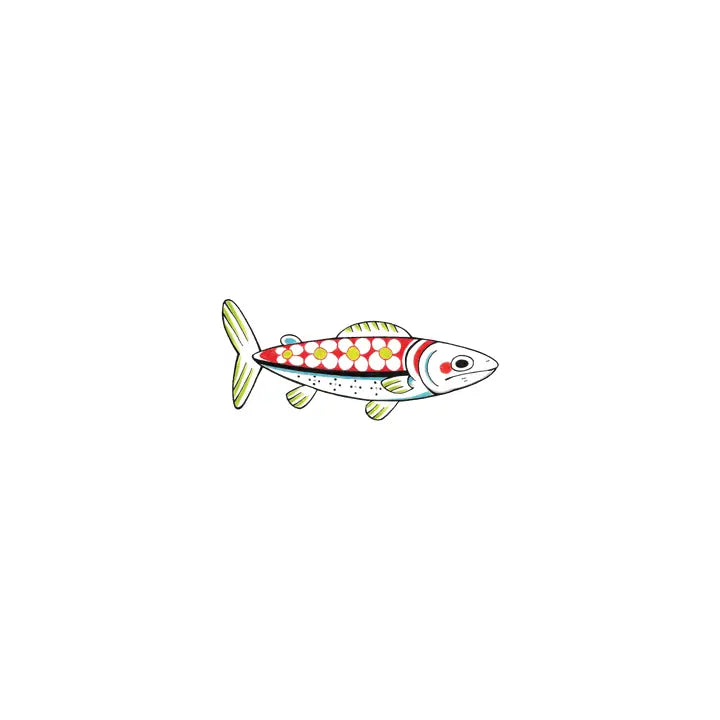 Daisy Fish Tattoo Pair